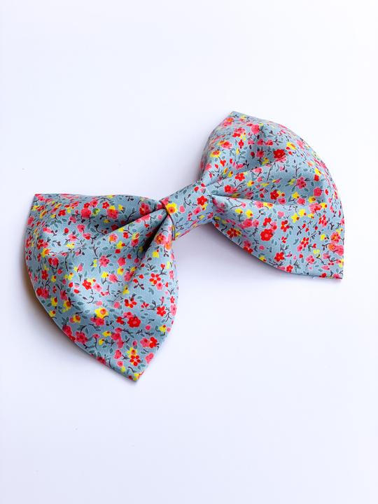 The Pet Shack SA - Light Blue Floral pet Bow