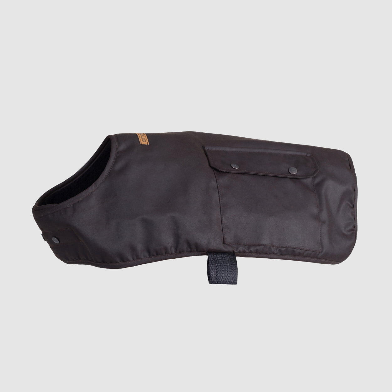 Styx Mill - Brown Lined Oil Skin Dog Coat