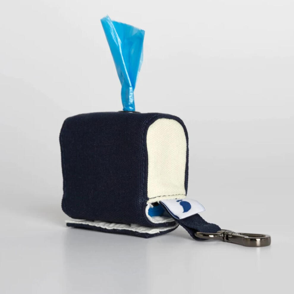 The Painter&#39;s Wife - Constantin Navy Poop Bag Holder