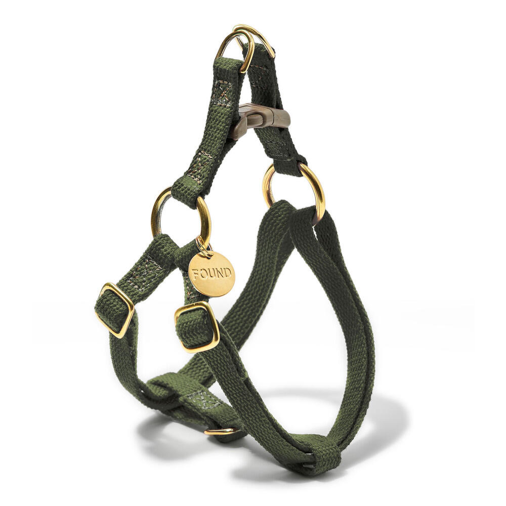 Found My Animal - Olive Cotton Dor Harness